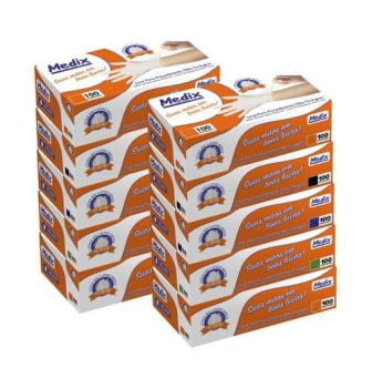 COMBO LUVAS LATEX C/PO CAIXA SORTIDA ESCOLHA OS TAMANHOS 